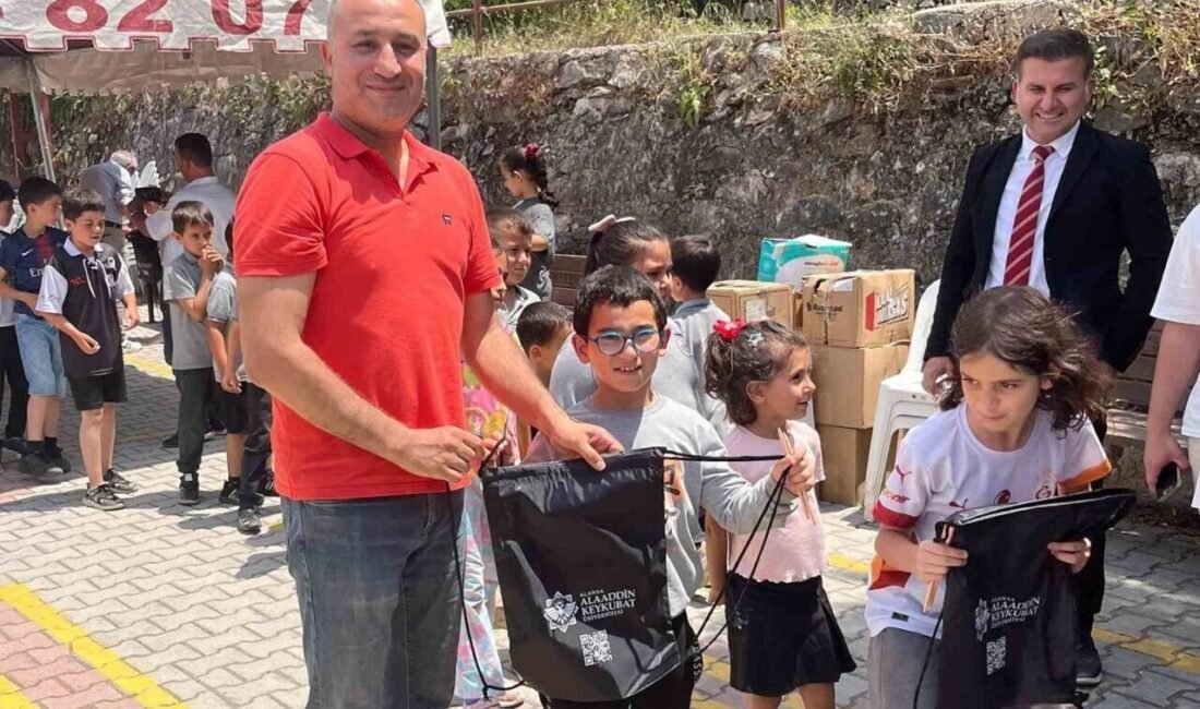 Alanya Alaaddin Keykubat Üniversitesi (ALKÜ) sosyal sorumluluk projesi kapsamında Alanya