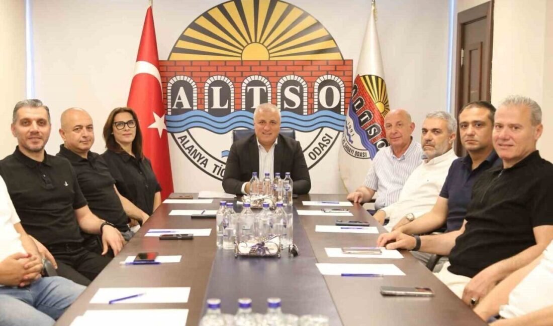 Alanya Ticaret ve Sanayi Odası (ALTSO) Başkanı Eray Erdem, haftalık