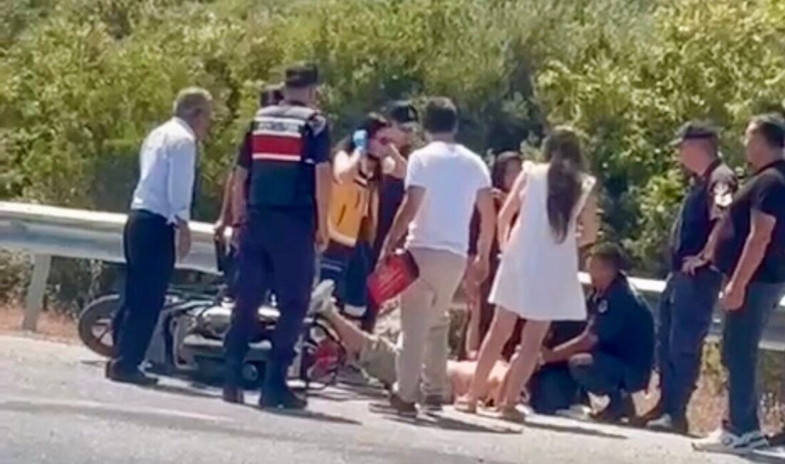 Antalya’nın Akseki ilçesinde meydana gelen motosiklet kazasında sürücü yaralandı. Kaza,