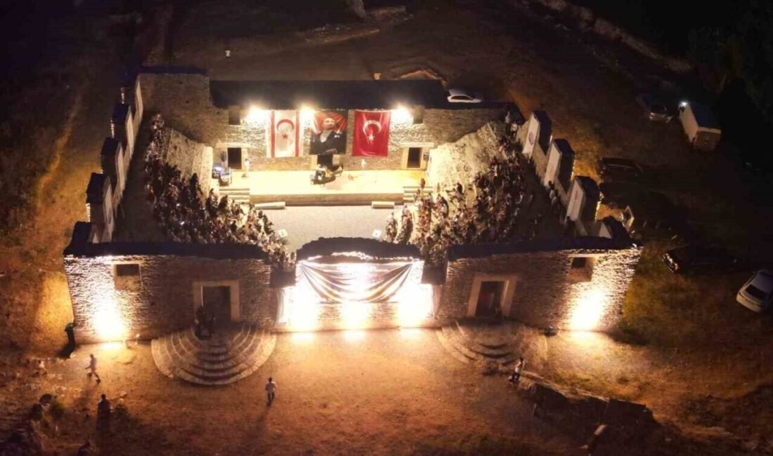 Mersin’in önemli kültür turizmi noktalarından Anemurium Antik Kenti’nde bulunan 2