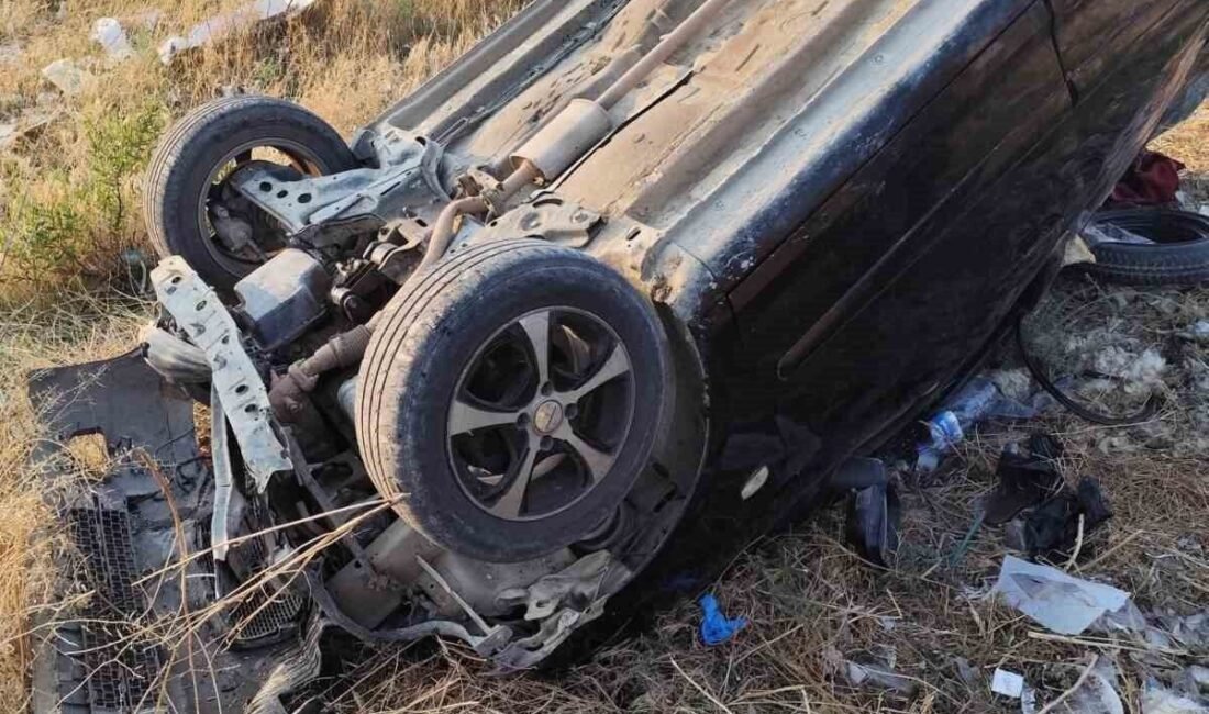 Hatay’da sürücüsünün kontrolü kaybetmesiyle baraj kenarına devrilen otomobildeki 3 kişi