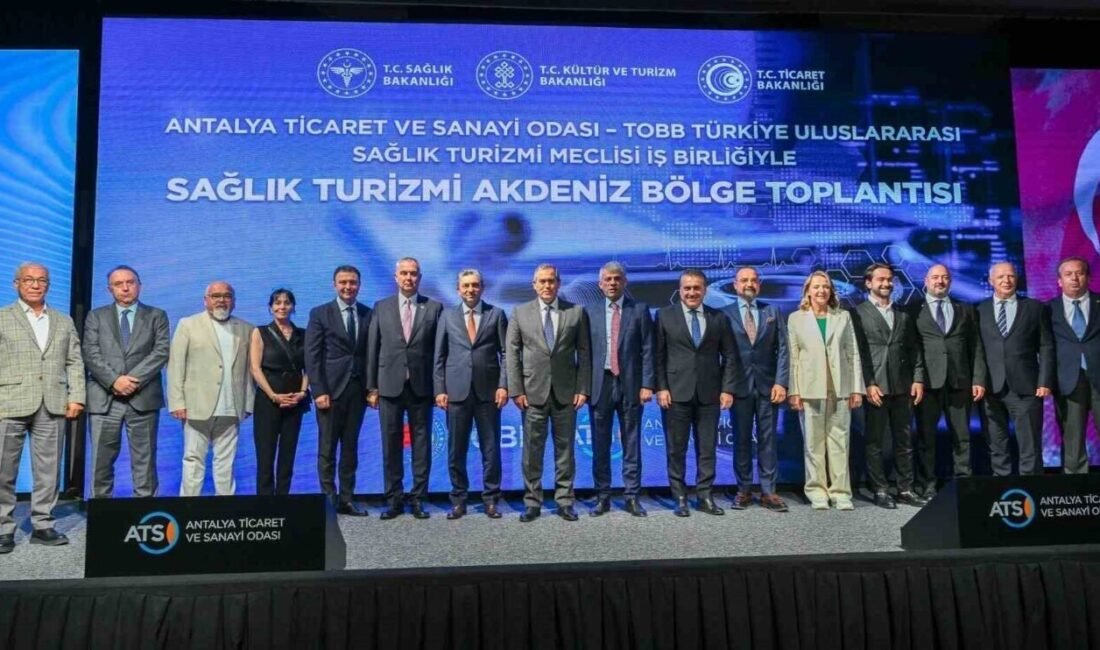 Antalya, sağlık turizminin stratejik geleceğini konuşmak üzere önemli bir toplantıya
