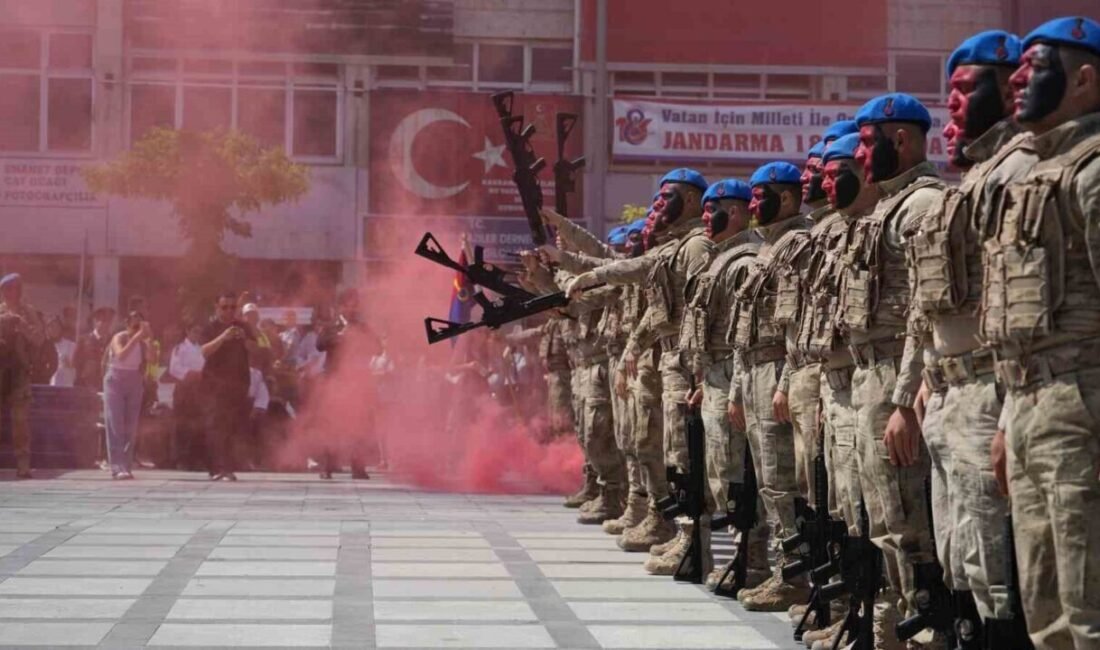 Burdur’da jandarma teşkilatının 186. kuruluş yıldönümü büyük bir coşkuyla kutlandı.
