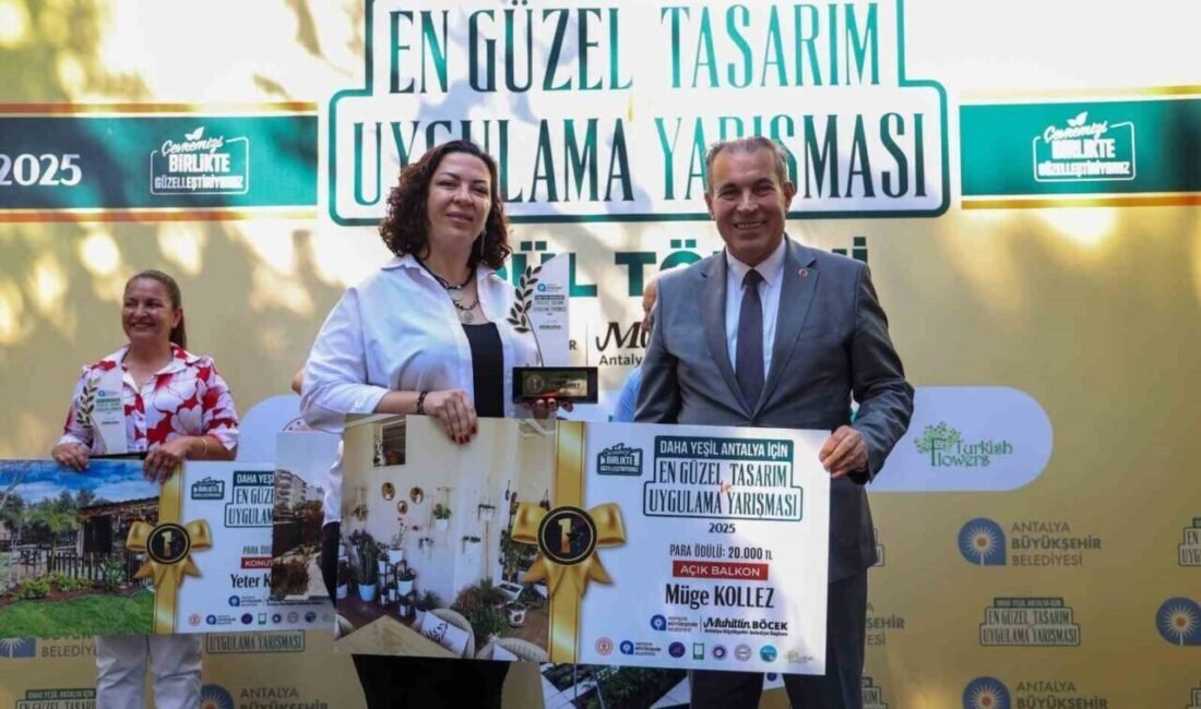 Antalya Büyükşehir Belediyesi tarafından düzenlenen Daha Yeşil Antalya İçin En