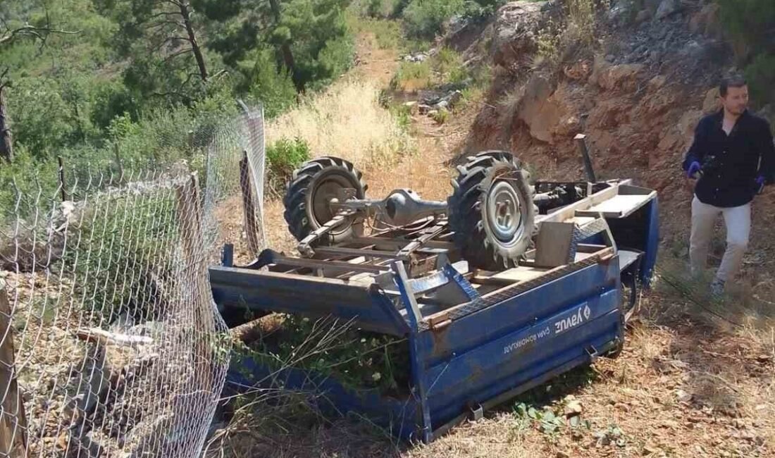 Antalya’nın Gazipaşa ilçesinde “pat pat” olarak bilinen motorlu tarım aracının