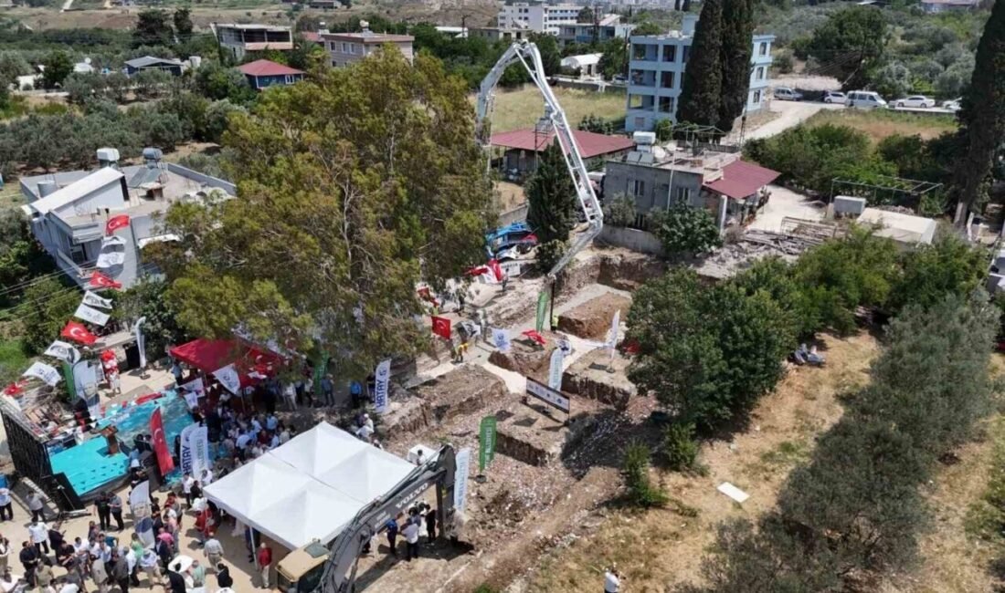 Hatay’ın Defne ilçesinde 66 çocuğa, 3 dilde eğitim verileceği kreşin