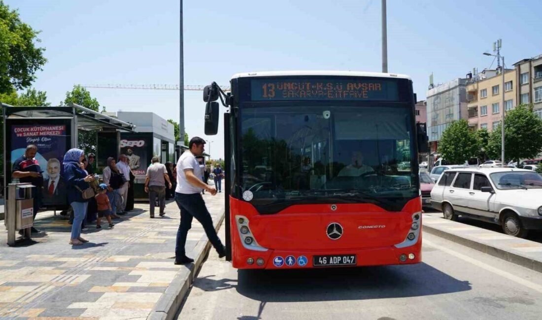 Kurban Bayramı’nda ücretsiz toplu taşıma hizmeti veren Kahramanmaraş Büyükşehir Belediyesinin