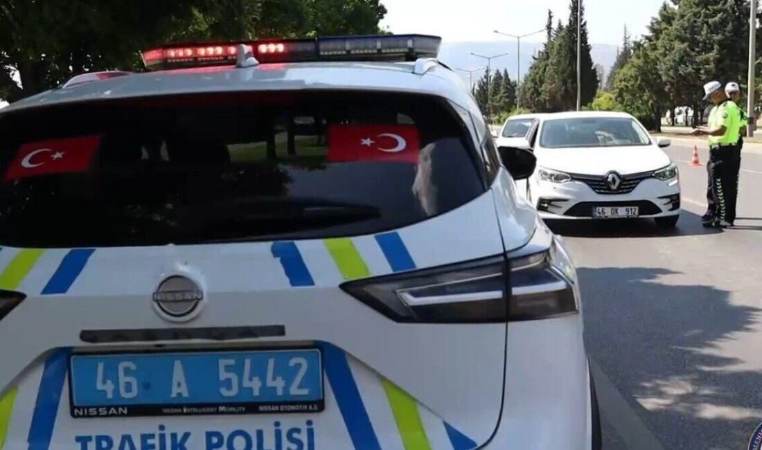 Kahramanmaraş’ta vatandaşların huzuru ve güvenliği için trafik ekiplerinin denetimlerini aralıksız