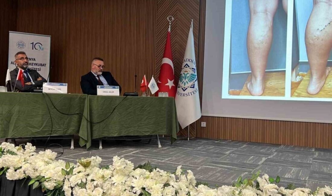 Alanya Alaaddin Keykubat Üniversitesi (ALKÜ) ev sahipliğinde düzenlenen “Flebolojide Gri
