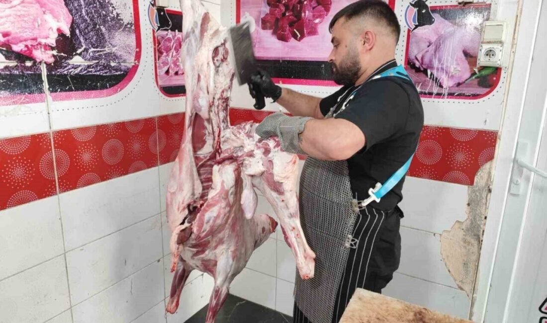 Adana Kasaplar Odası Başkanı Saruhan Yağmur, kasap olmadığı halde kurban