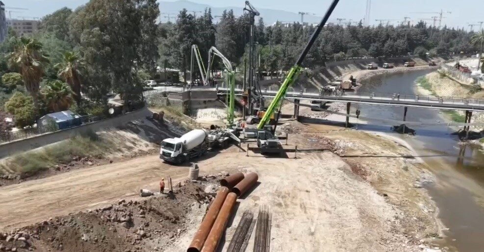HATAY (İHA) – Lübnan’dan doğarak Hatay’dan Akdeniz’e dökülen Asi Nehri’nin