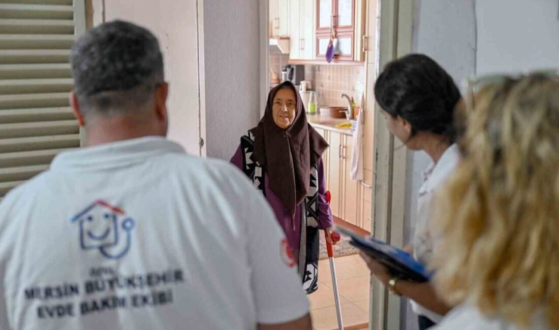 Mersin Büyükşehir Belediyesi, sosyal belediyecilik anlayışı doğrultusunda yaşlı, hasta ve