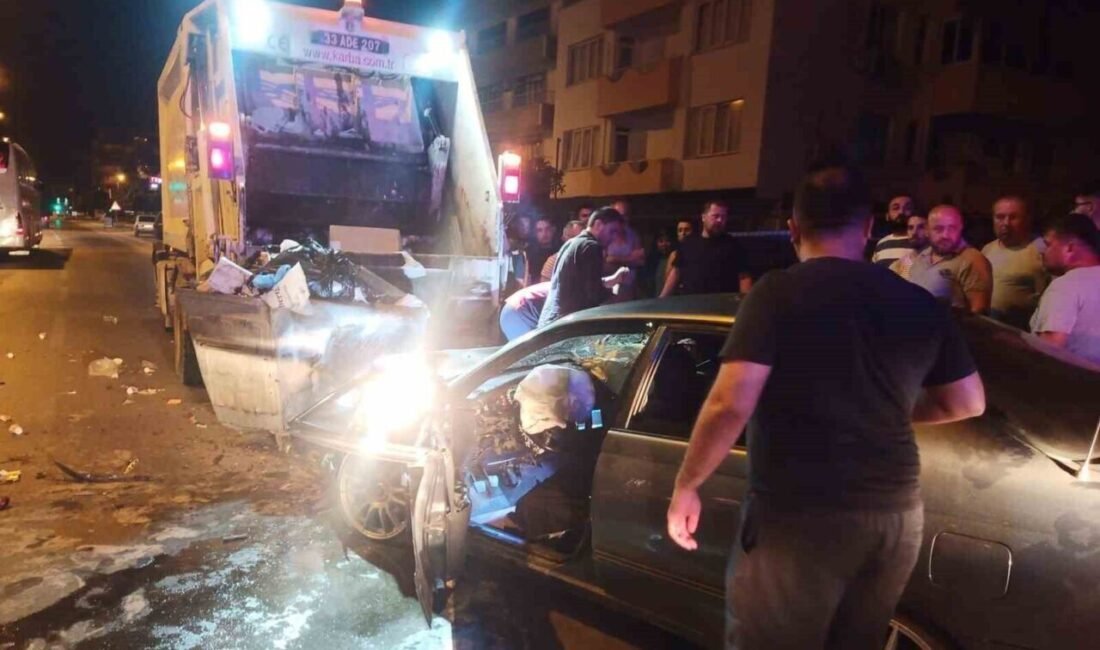 Mersin’in Anamur ilçesinde 1.93 promil alkollü olan sürücünün kullandığı otomobilin