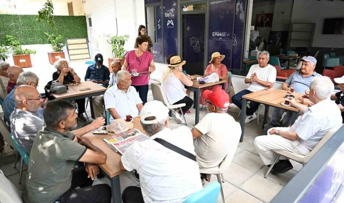Mersin Büyükşehir Belediyesi, Erdemli’de açtığı Emekli Evi ile emekli vatandaşlara