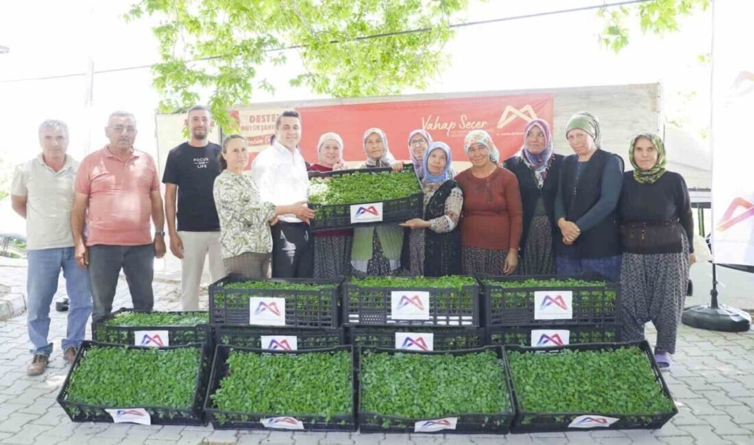 Mersin Büyükşehir Belediyesi, tarımsal kalkınmaya yönelik desteklerini sürdürüyor. ‘Destek Büyükşehirden,