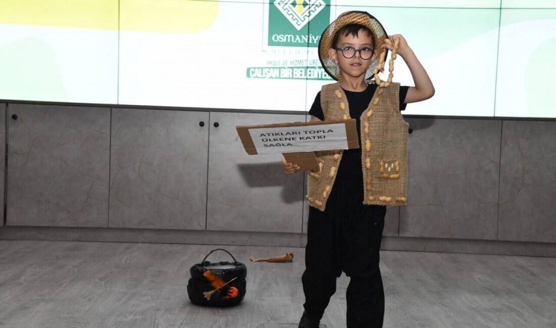 Osmaniye Belediyesi’nce “5 Haziran Dünya Çevre Günü” etkinlikleri kapsamında düzenlenen