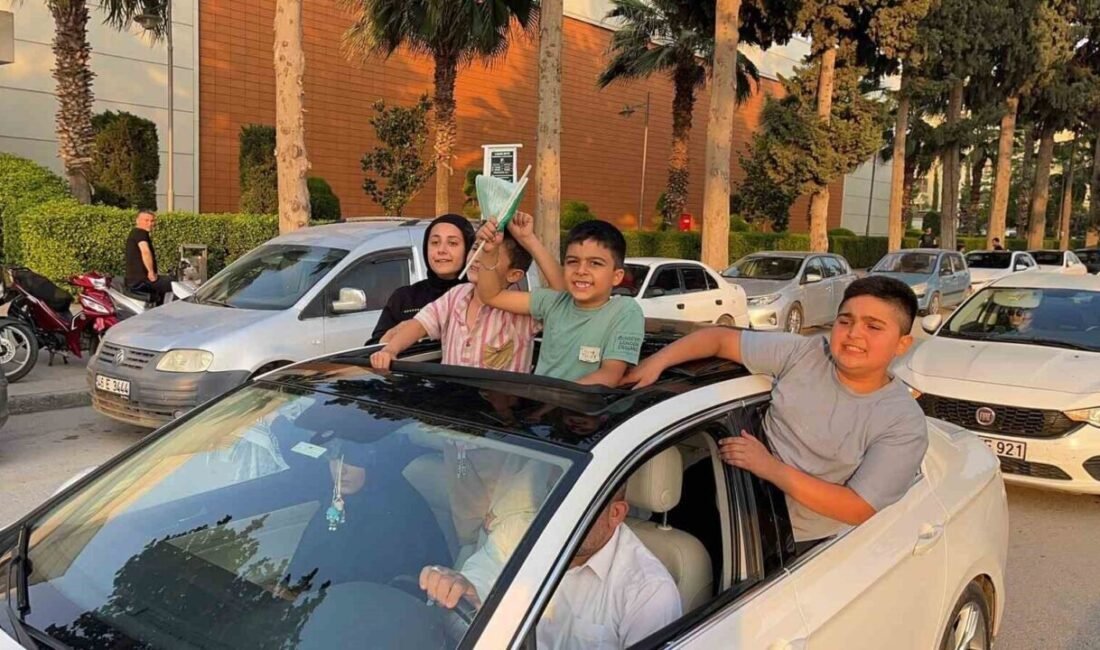 Osmaniye’de, sivil toplum örgütleri tarafından Kudüs-Gazze-Madleen Gemisi’ne destek amaçlı konvoy