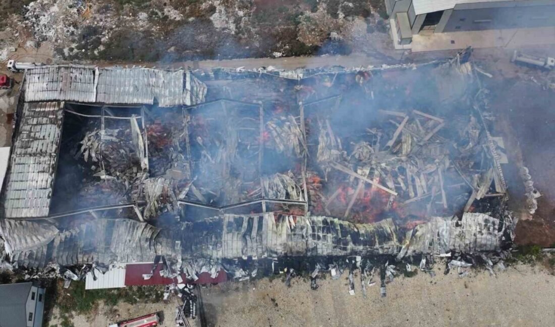 Mersin’de pamuk deposunda çıkan yangın kontrol altına alındı son durum