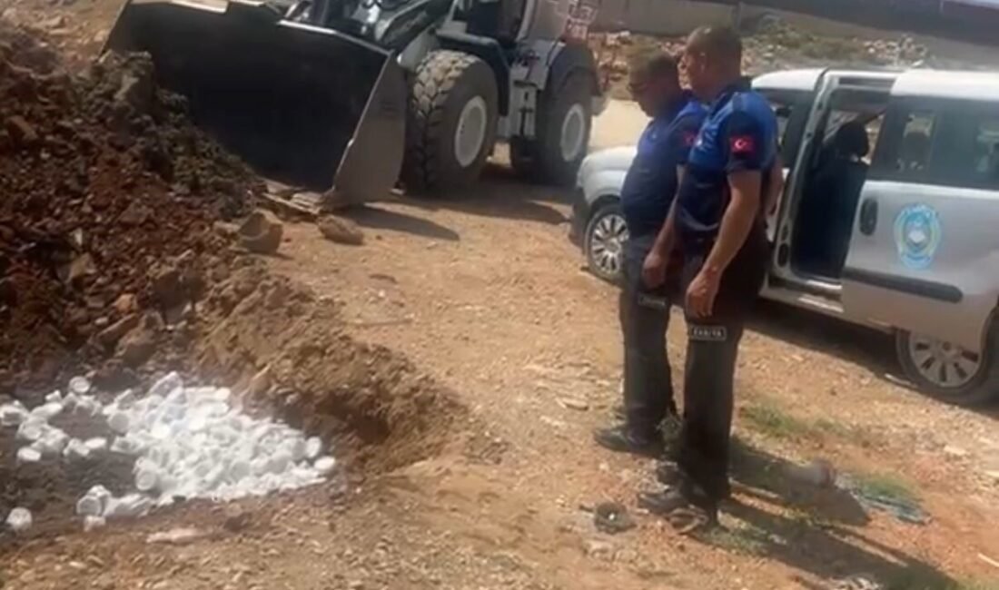 Hatay’da insan sağlığını tehdit eden, menşei belli olmayan 50 kilogram