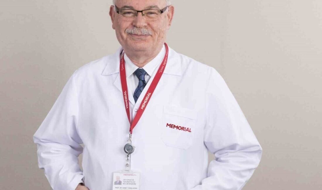 Ortopedi ve Travmatoloji Bölümü’nden Prof. Dr. Ahmet Turan Aydın sauna