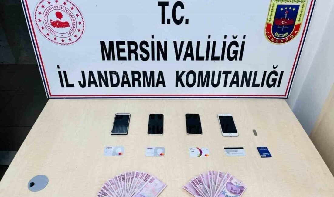 Mersin’in Erdemli ilçesinde yasadışı bahse yönelik düzenlenen operasyonda yakalanan 2