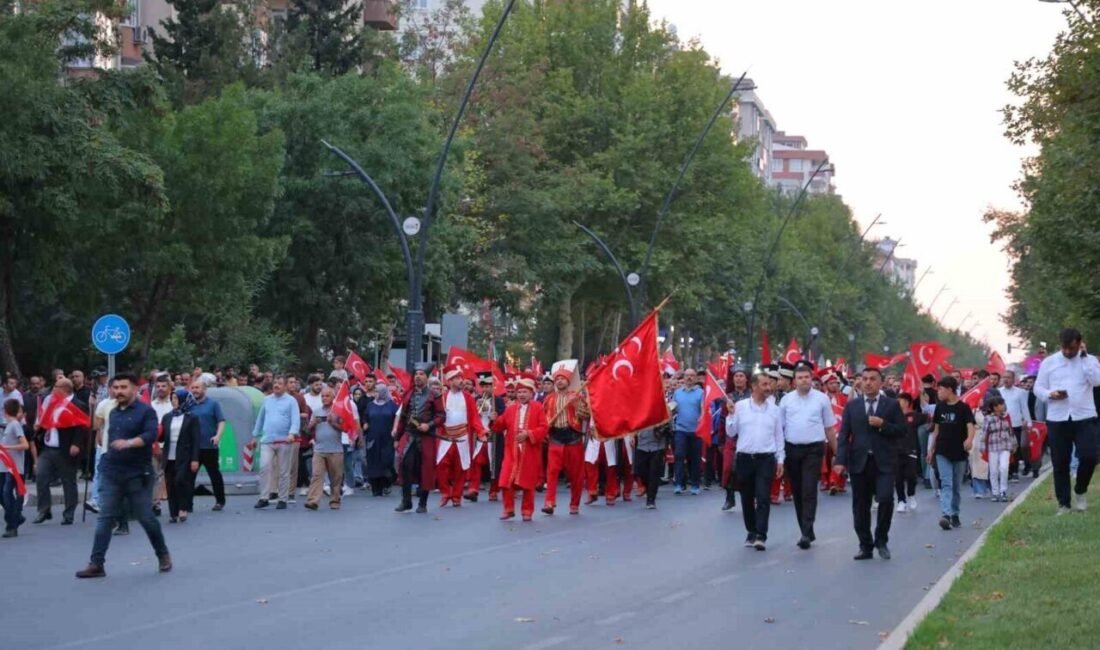 Kahramanmaraş’ta 15 Temmuz Demokrasi ve Milli Birlik Günü düzenlenen programlarla