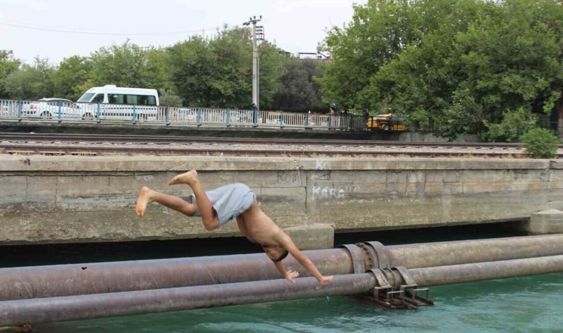 Adana’da hava sıcaklığının 40 dereceyi geçmesiyle birlikte birçok vatandaş çareyi