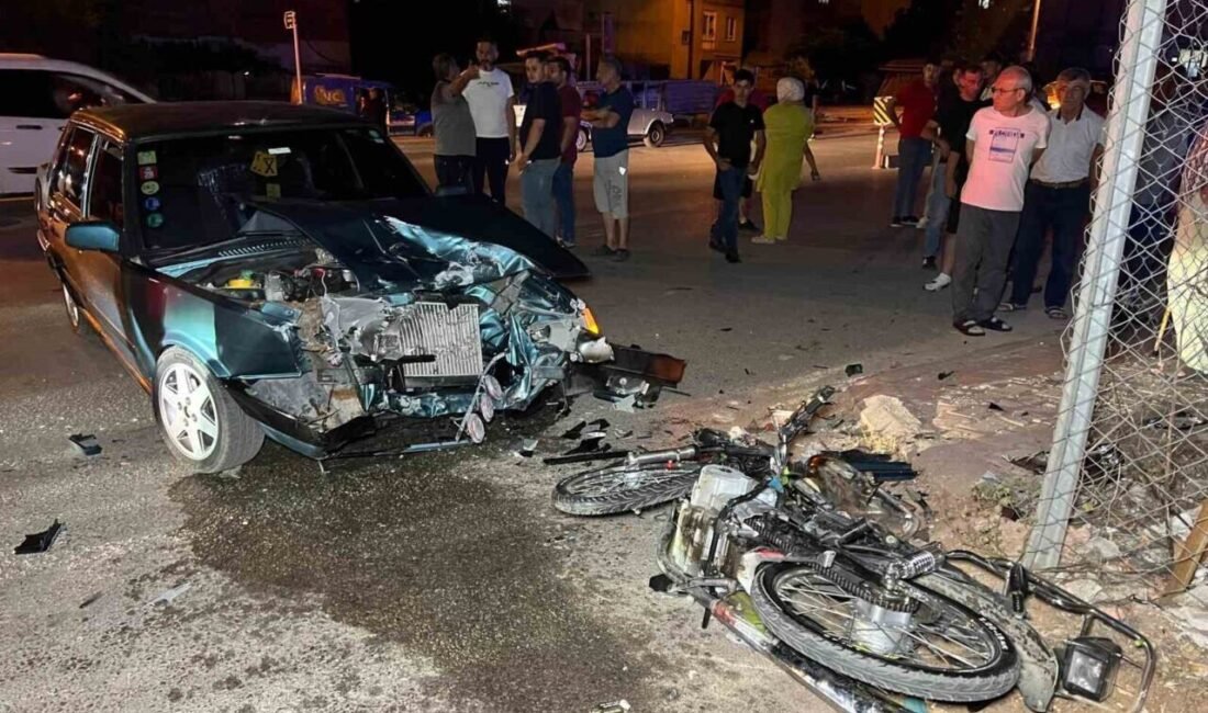 Burdur’un Bucak ilçesinde otomobil ile çarpışan motosikletli hayatını kaybetti. Kazada