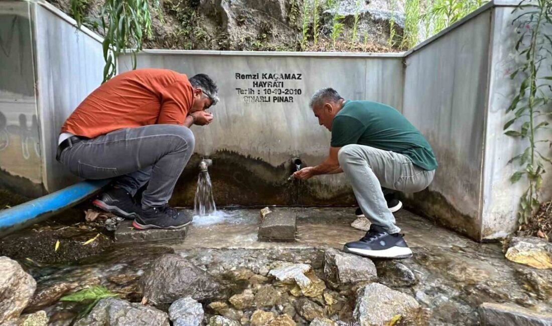 Kahramanmaraş’ın Onikişubat ilçesine bağlı Hacınınoğlu Mahallesi’ndeki Kısık Vadisi’nde dağlardan çıkan