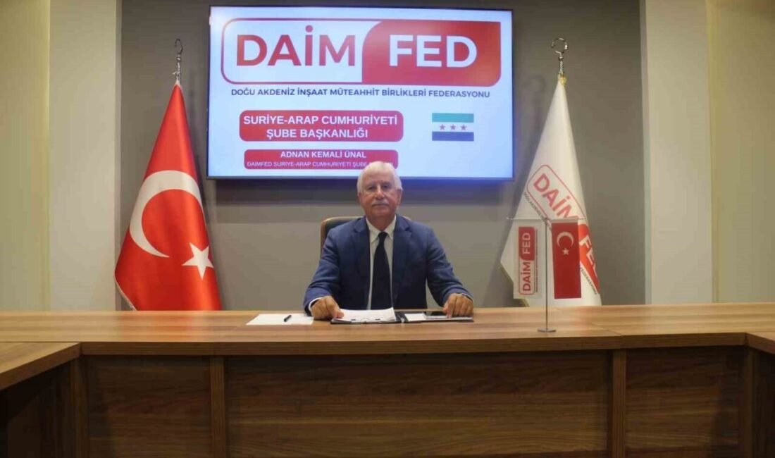 DAİMFED İsrail’in Suriye saldırısını kınadı Doğu Akdeniz İnşaat Müteahhit Birlikleri Federasyonu (DAİMFED), İsrail’in Suriye’ye saldırısını