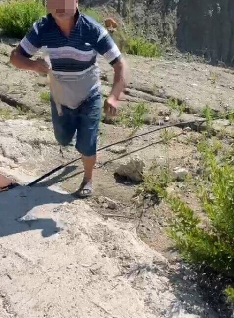 Antalya’nın Kaş ilçesinde su kaynağındaki depodan izinsiz su temin edildiği