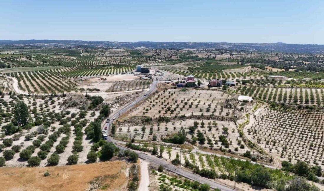 Mersin Büyükşehir Belediyesi, Gülnar ilçesine bağlı Bolyaran ve Göktürk mahallelerinde