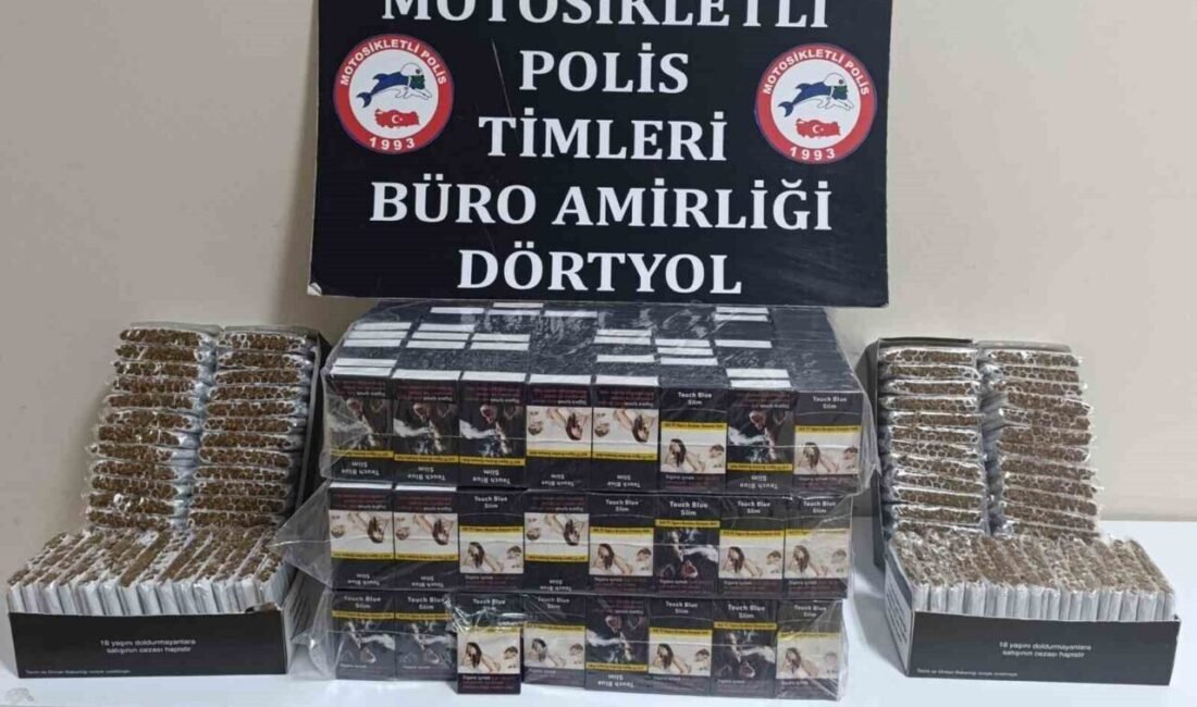 Hatay’ın Dörtyol ve İskenderun ilçesinde durdurulan 2 şahsın taşıdığı poşetlerin