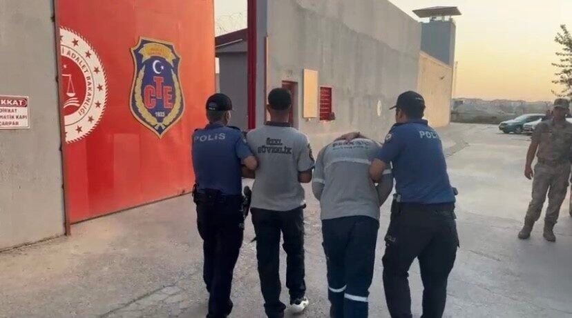Hatay’ın Arsuz ilçesinde belediyeye ait çalışma alanındaki kabloları çaldığı belirlenen