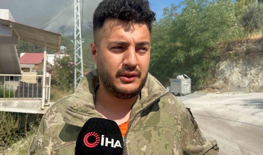 Hatay’da ekiplerin orman yangınına müdahalesi 24’üncü saatte karadan ve havadan