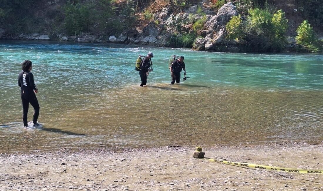 Antalya’da kaçan topu almak isterken ırmakta akıntıya kapılan 16 yaşındaki