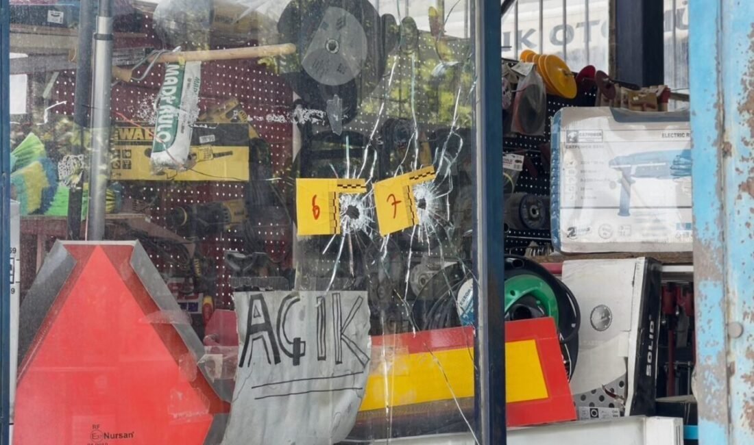 Isparta’nın Sanayi Mahallesi’nde sabah saatlerinde bir hırdavatçı dükkanına kimliği belirsiz