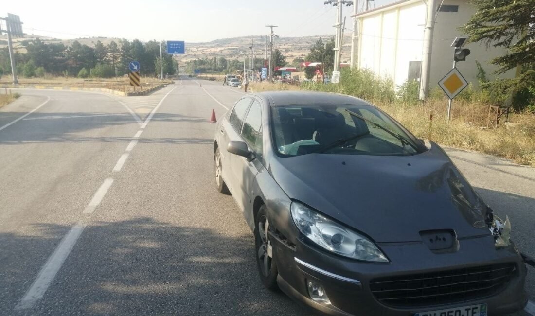 Isparta’nın Yalvaç ilçesinde iki otomobilin çarpışması sonucu meydana gelen kazada