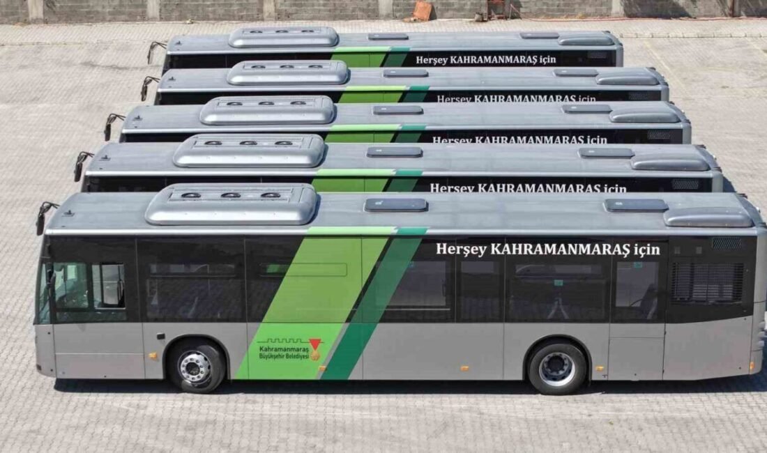 Kahramanmaraş Büyükşehir Belediyesi, şehir içi toplu ulaşımda vatandaşlara daha kaliteli