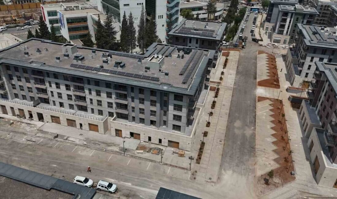 Kahramanmaraş’ta 6 Şubat depremleri sonrası başlatılan kalıcı konut çalışmaları hız