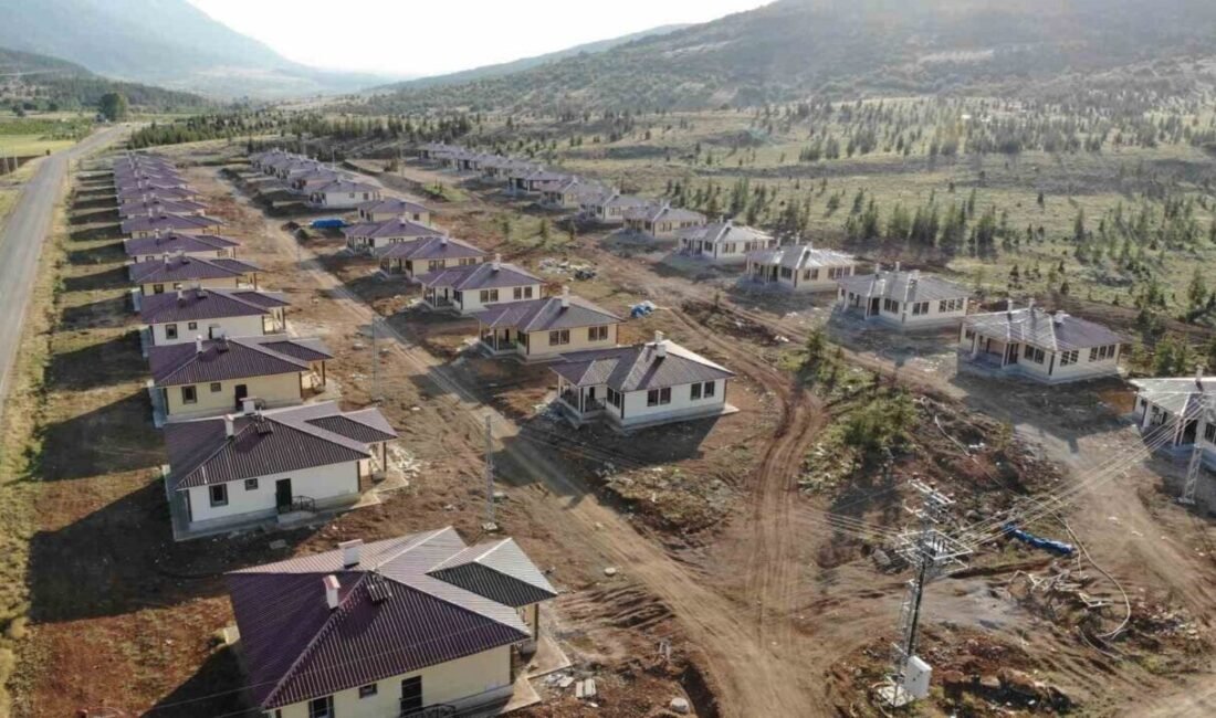 Kahramanmaraş merkezli depremler sonrası yapımına başlanan ve yakın tarihte teslim