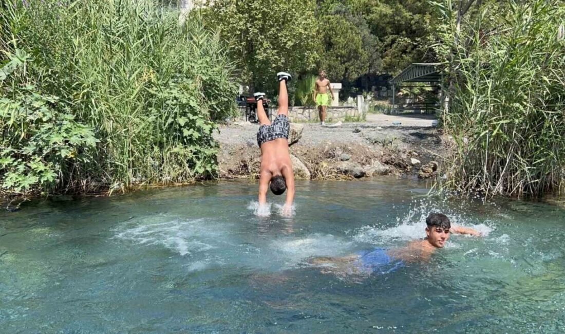 HATAY (İHA) – Hatay’da 45 dereceyi bulan hava sıcaklığından bunalan