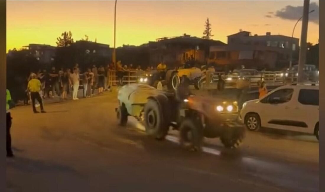 Hatay’ın Dörtyol ilçesinde meydana gelen orman yangınına ekiplerin müdahalesi devam