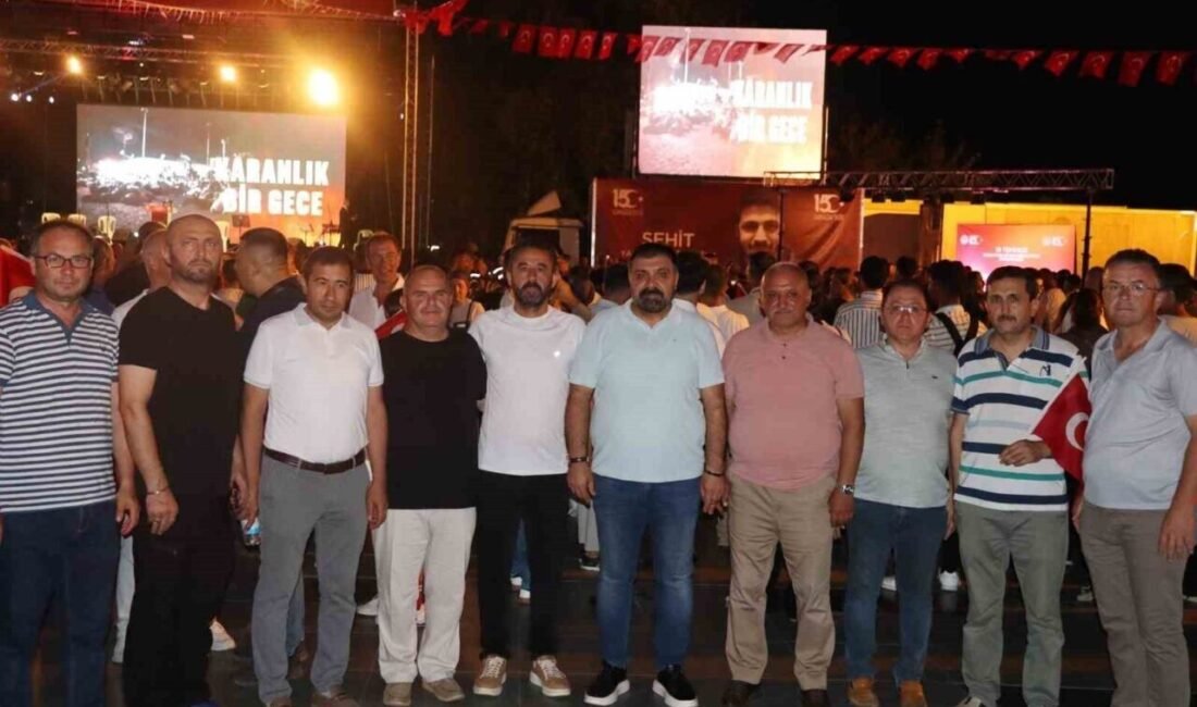 Antalya’da 15 Temmuz Demokrasi ve Milli Birlik Günü dolayısıyla Cumhuriyet