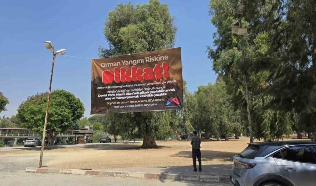 Mersin Büyükşehir Belediyesi, havaların ısınmasıyla birlikte yaşanan orman yangınlarına karşı