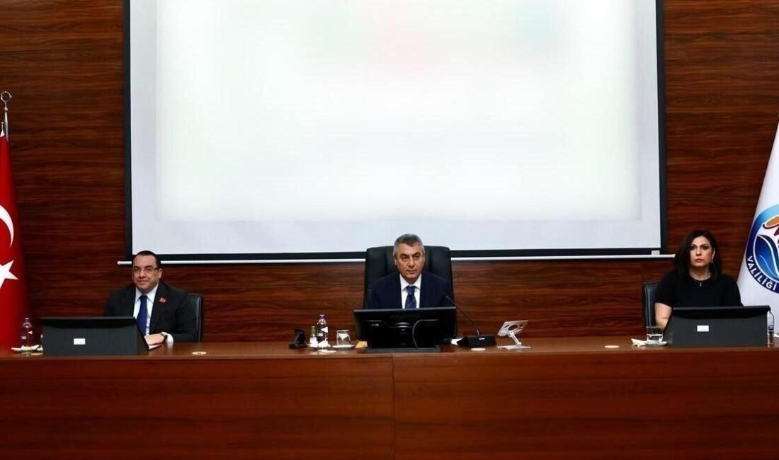 Mersin Valisi Atilla Toros başkanlığında, 2025 Yılı III. Dönem İl