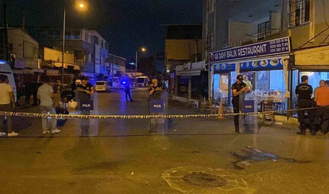 Mersin’de bir restoranda hesap meselesinden çıkan tartışma silahlı ve kesici