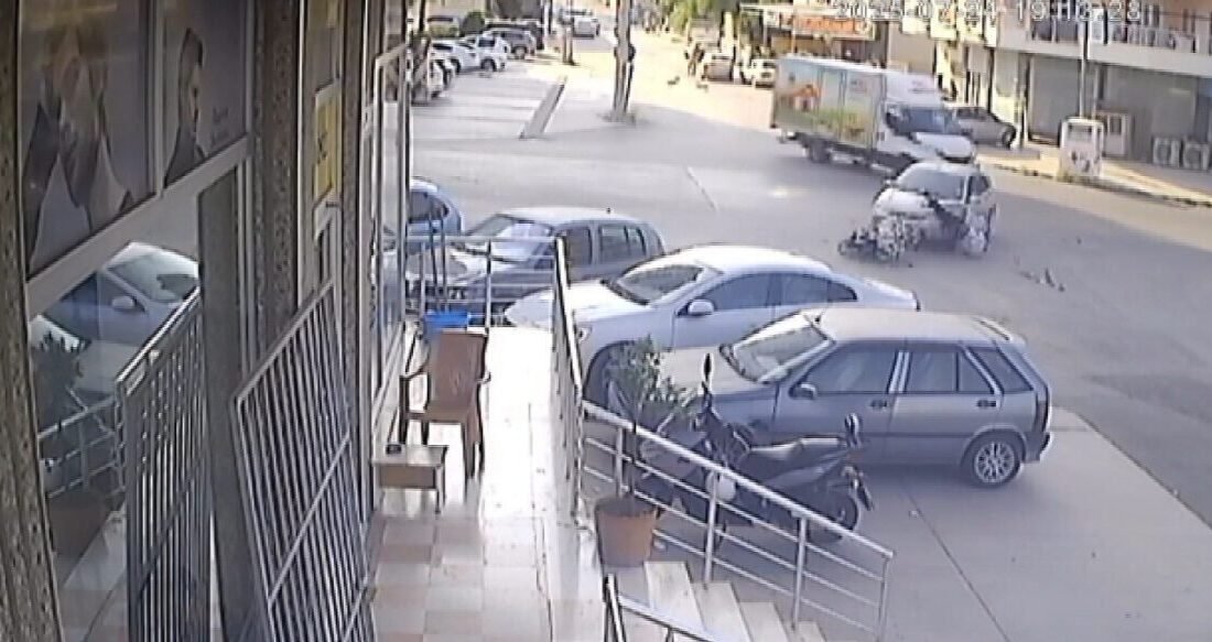 Mersin’in Tarsus ilçesinde meydana gelen trafik kazasında 1 kişi yaralandı,