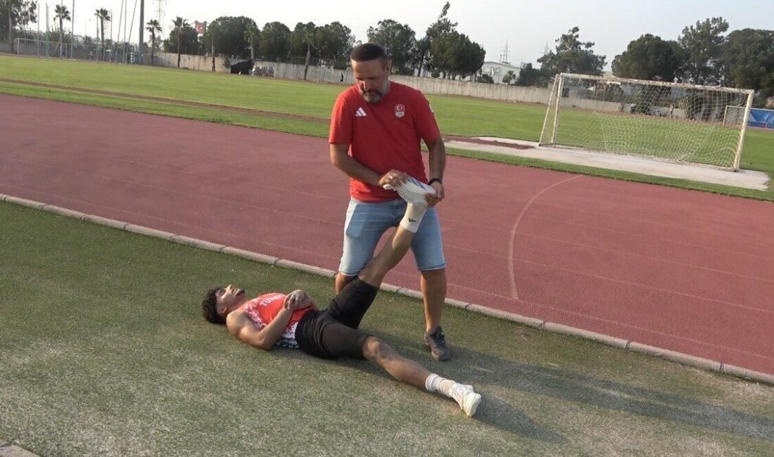Osmaniye’de yaşayan ve geçen yıl U16 kategorisinde uzun atlamada Türkiye