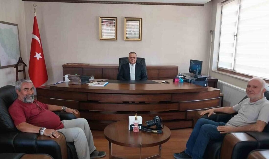Mersin’in Mut Kaymakamı Osman Çelikkol görevine başladı, basınla bir araya